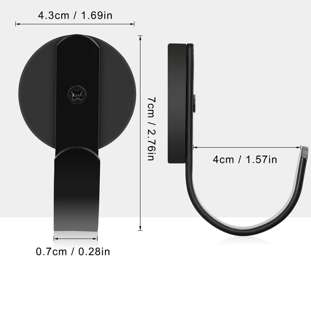 Alt view image 2 of 7 - Magnetic Wreath Hanger, 4 Pack Heavy Duty Magnets with Hook for Cruise Refrigerator, Christmas Decoration Magnetic Hooks for Metal Front Door, Cruise Hook Hanger for Hanging Cabins Grill Coat