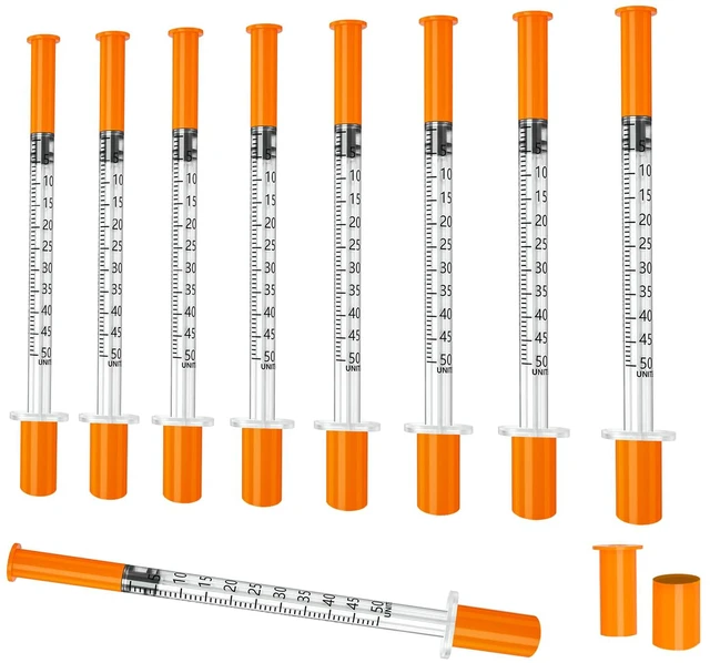 Main image of 0.5 ml syringe with needle, 31 gauge 5/16 inch,Individually Packed, PACK 100
