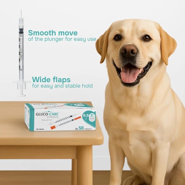 Alt view image 5 of 7 - 0.5 ml/cc Syringes 31G x 5/16 (8mm), Orange Cap, Box of 50 pcs Fine Tip, Home & Lab Use, Clear Barrel, Bold Scale, Smooth Plunger Movement with back-end stopper, Leak-Proof Design
