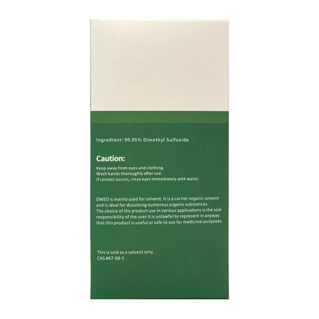 Alt view image 4 of 7 - DMSO Liquid 99.95% Pure Dimethyl Sulfoxide, 8 oz,with Dropper Glass Bottle 99.95% Ultra High Purity DMSO Liquid,Undiluted,Nearly Odorless Formula,Large Size Clear Glass Bottle with Precision Dropper