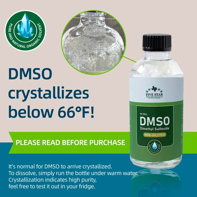 Alt view image 5 of 7 - DMSO Liquid 99.95% Pure Dimethyl Sulfoxide, 8 oz,with Dropper Glass Bottle 99.95% Ultra High Purity DMSO Liquid,Undiluted,Nearly Odorless Formula,Large Size Clear Glass Bottle with Precision Dropper