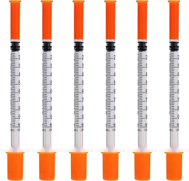 Main image of 100 Pack U-100 1ML with 29 Ga 1/2 Inch,Individually Sealed,1.0 milliliters