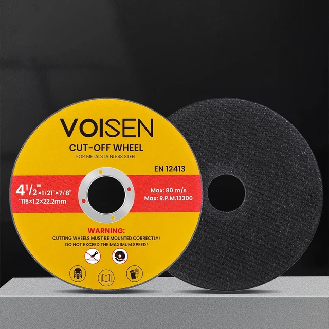 Alt view image 7 of 7 - 4 1/2 Cut Off Wheel,200 PCS Angle Grinder Cutting Disc 4-1/2" x 1/21" x 7/8" Thin Metal & Stainless Steel Cutting Wheel,Grinder Blades Professional Fast Cutting Disc