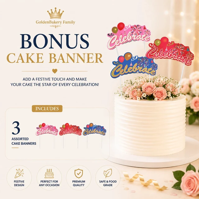 Alt view image 5 of 7 - 16 Inch Cake Drums,6 Pack Cake Boards 16 Inch Round Smooth-Edged Cake Base 16 Inch Cake Drums,Banner Cake Topper,1/2 Inch Thick Cake Boards 16 Inch,Sturdy for Multi-Tiered Cake,White Base para Pastel