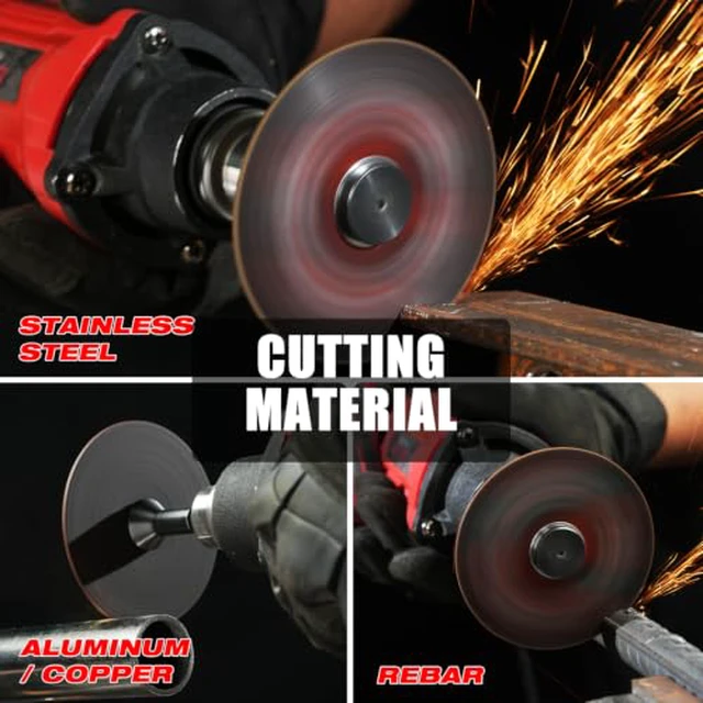 Alt view image 4 of 7 - Metal Cut Off Wheels 3 x 1/16 x 3/8-Inch, 50-Pack