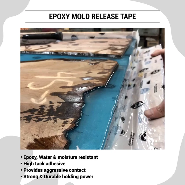 Alt view image 3 of 6 - Construction Sheathing Tape, Epoxy Resin Tape, 2.4 in x 180 ft (White)
