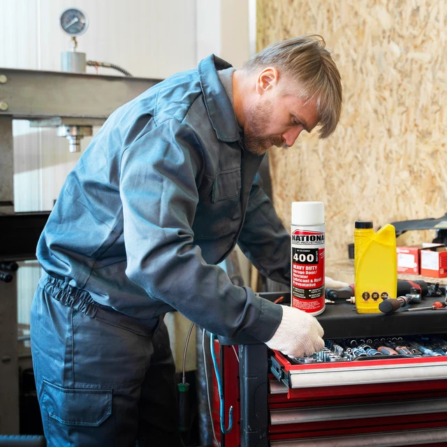 Alt view image 6 of 6 - 400-HD Heavy-Duty Garage Door Lubricant Spray Rust Preventative with Long-Lasting Hinge & Track Protection