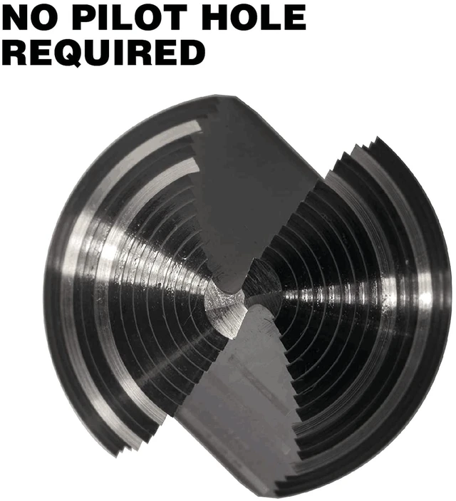 Alt view image 6 of 6 - 1/4"-1-3/8" M2 Step Drill Bit Unibit for Hole Drilling 5 Sizes M2 High Speed Steel; Fast, Clean Cuts in Stainless Steel, Copper, Aluminum, Wood, Plastic