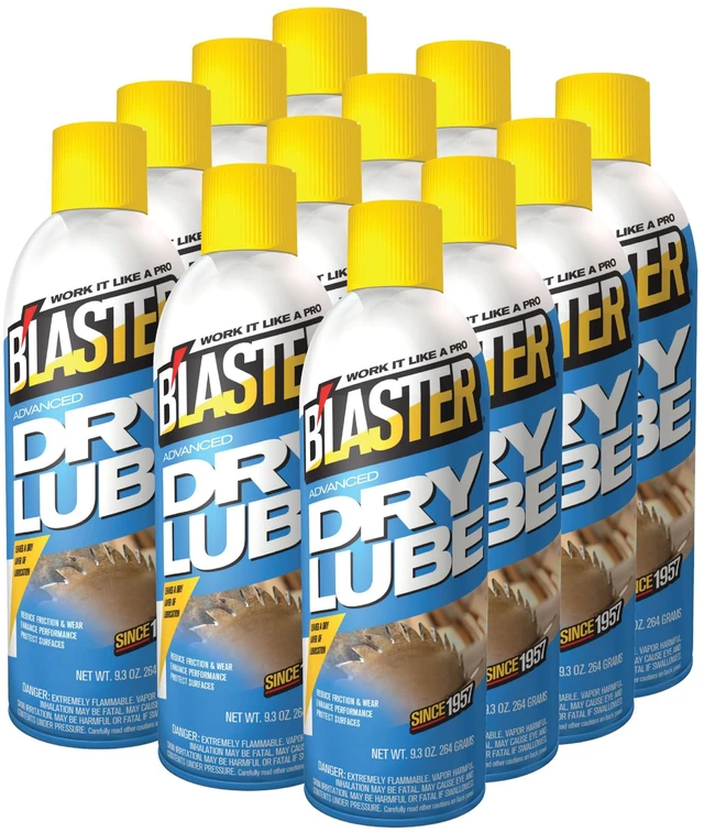 Main image of B'laster 16-TDL Advanced Dry Lube with Teflon, 9.3 oz., Pack of 12