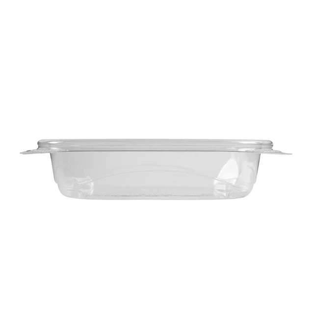 Alt view image 6 of 7 - [8oz -200 ct Small Clamshell Containers with Lids, For Berries, Fruits, Nuts, and Home Meal Prep - Clear Plastic Food Containers, Take Out Containers