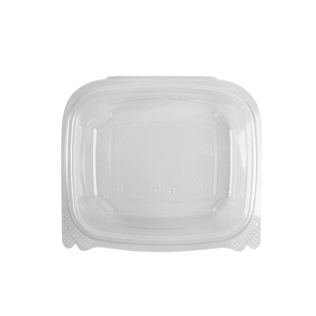 Alt view image 7 of 7 - [8oz -200 ct Small Clamshell Containers with Lids, For Berries, Fruits, Nuts, and Home Meal Prep - Clear Plastic Food Containers, Take Out Containers