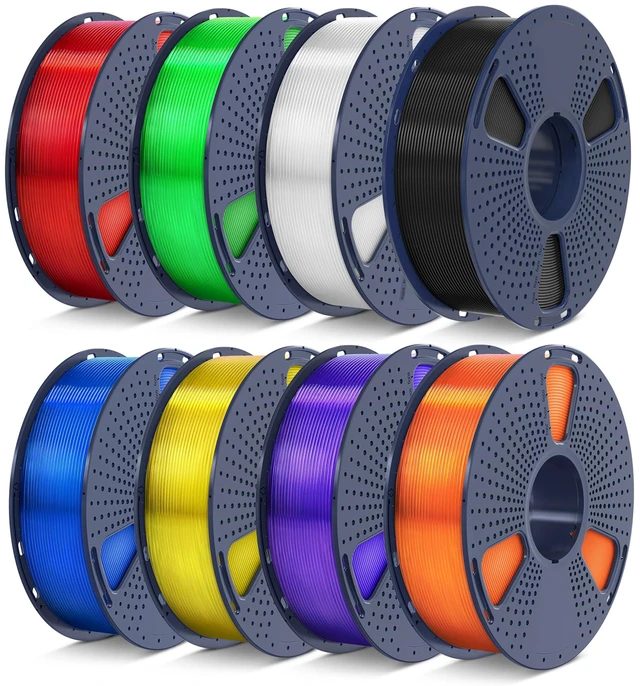Main image of 250g PLA Filament Bundle 1.75mm, Multicolor 3D Printer Filament