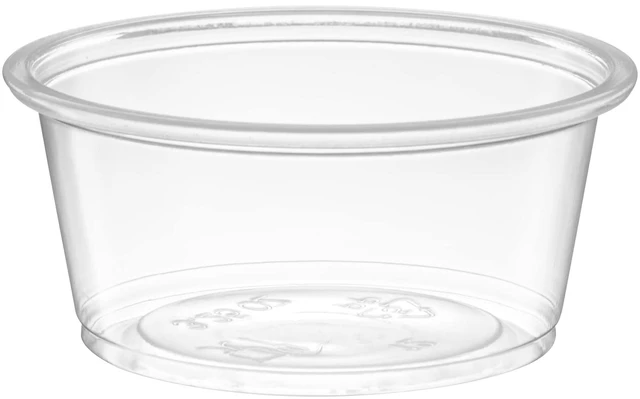 Alt view image 7 of 7 - 3.25 oz - 200 Cups Clear Disposable Plastic Portion Cups No Lids, Small Containers For Portion Controll, Jello Shots, Meal Prep, Sauce Cups, Slime, Condiments, Medicine, Dressings