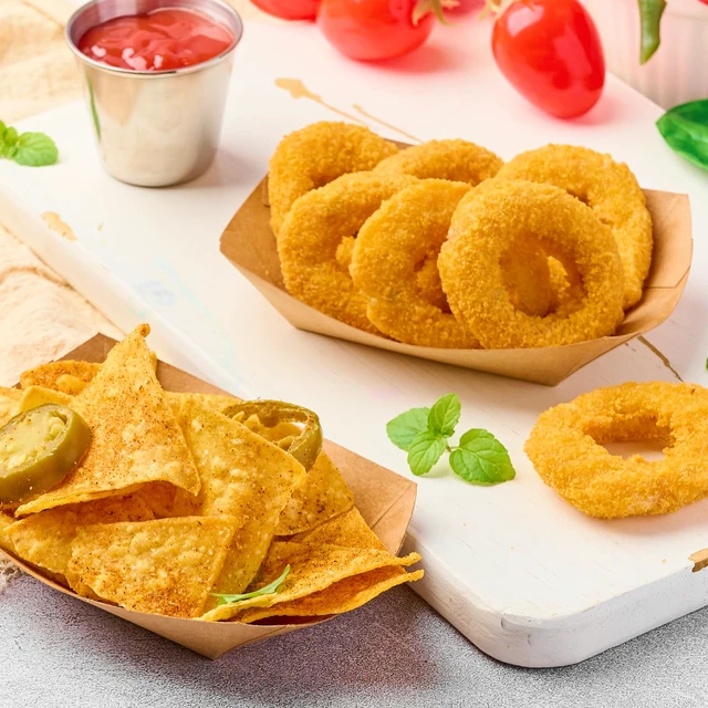 Alt view image 5 of 7 - 200 Pack 1/4 Lb Mini Paper Food Trays Disposable, Small, Bulk, Brown Kraft Paper, Food Boats, Serving Baskets, For Individual Party Nachos Snacks Fries