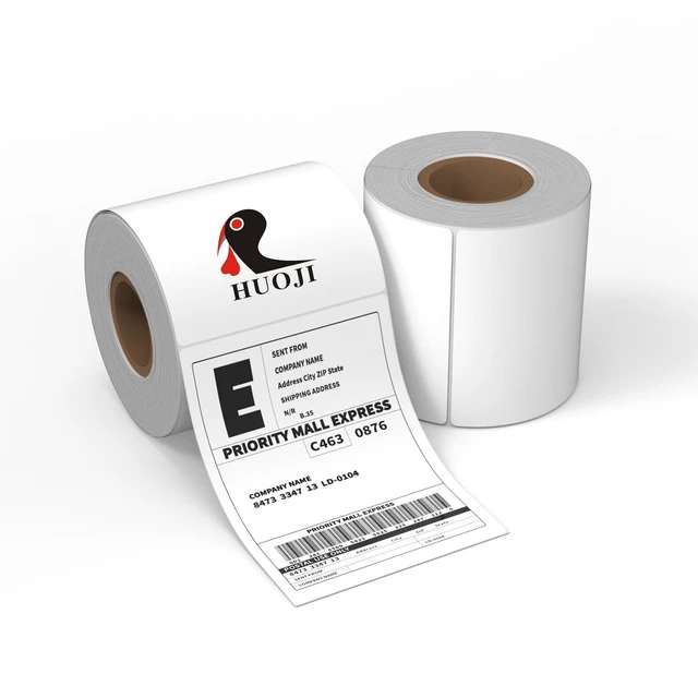 Main image of 2 Rolls 4x6 Thermal Shipping Labels, 250 per Roll, Commercial Grade 4x6 Thermal Labels Roll, BPA Free, Clear Printing, Compatible with Rollo, Zebra, MUNBYN, Jadens, Nelko