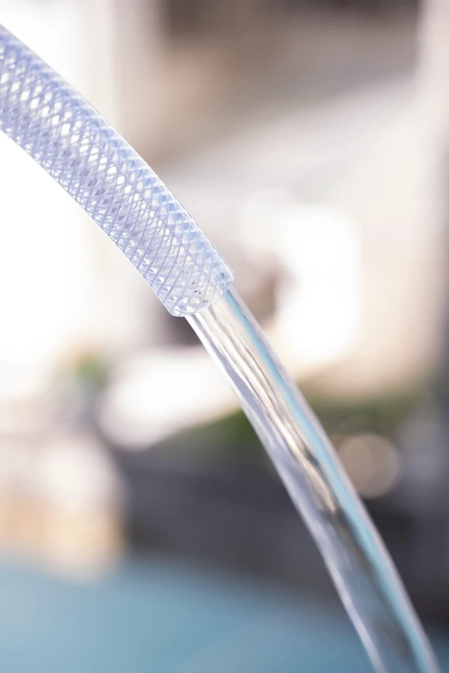 Alt view image 4 of 6 - High Pressure Braided Clear Flexible PVC Tubing 1/2" ID,10ft