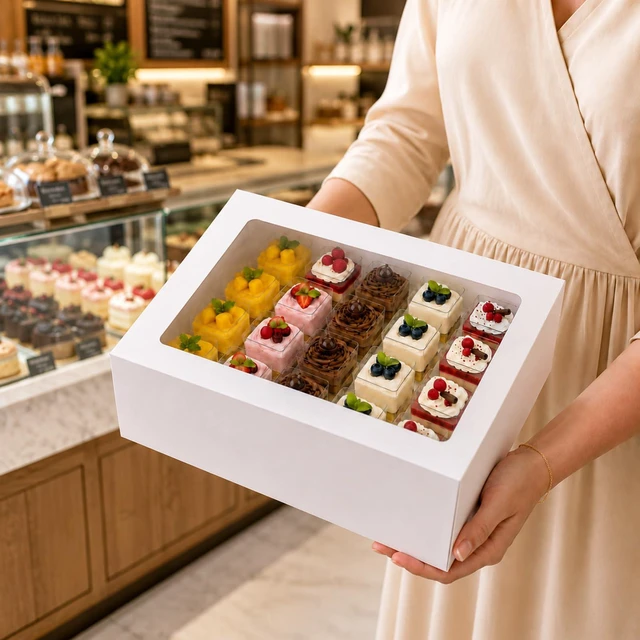 Alt view image 6 of 7 - Dessert Shooter Boxes 5 Pack, Each Box Holds 20 Count 5 oz Dessert Shooter Cups, Food-Grade Dessert Cup Holder Boxes with Inserts, Dessert Shooter Box Packaging for Parties, Catering