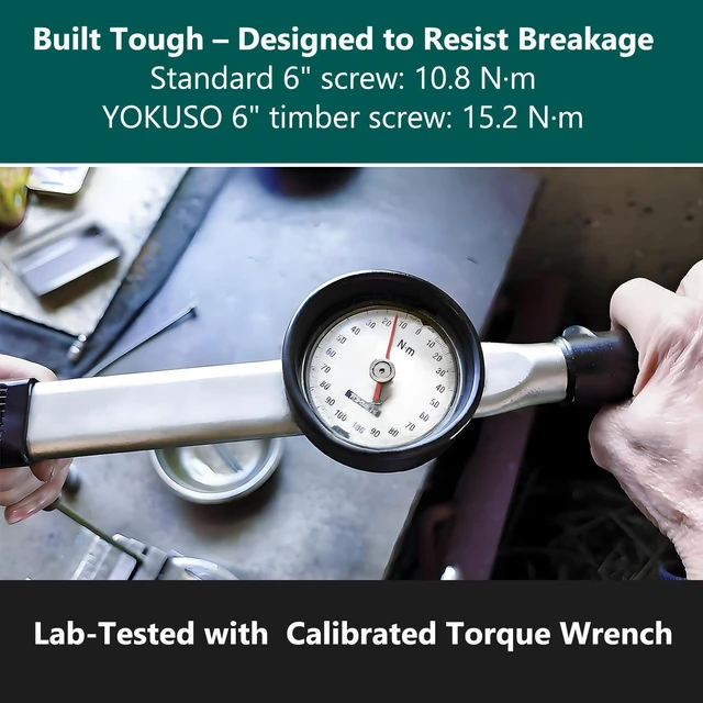 Alt view image 5 of 7 - 80PCS Timber Screws #14 x 4 Inch, Heavy Duty Self-Tapping Lag Screws 1500-Hour Tested, Corrosion-Resistant Exterior Structural Screws, Lag Bolts for Wood, Landscaping, Beams & Pole Barns