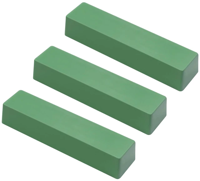 Main image of 12 Oz.Stropping Compound Fine Green Buffing Polishing Compound, Leather Strop Compound Honing Compound for Knife Polishing-3Pack