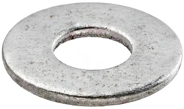 Main image of 5/8 USS Thick Flat Washer (100 Pack) 5/8" x 1-3/4" Hot Dip Galvanized Steel, Meets ASME B18.21.1 Industrial/Commercial Grade by