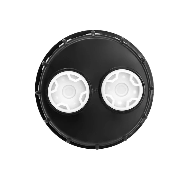 Alt view image 3 of 5 - IBC Tote Lid Cover, 6.5" IBC Tank Water Liquid Tank Cap with Double Vent Hole for Chemical, Food, Industries Storage (Pack of 3)