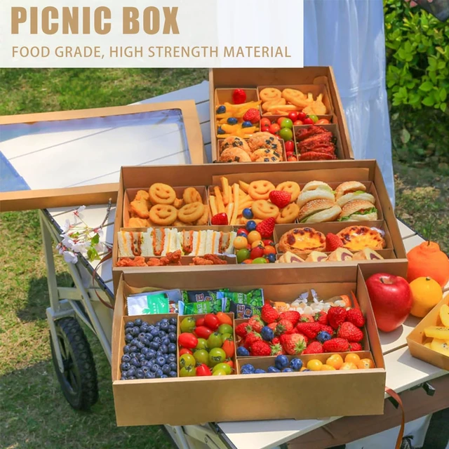 Alt view image 6 of 7 - 10 Pack Large Bakery Boxes with Window, 22x9.8x3.15 Inch Cookie Boxes, Cardboard Pastry Boxes, Brown Treat Box for Gift Giving, Baking Pies, Cakes, Muffins and Desserts (XL)