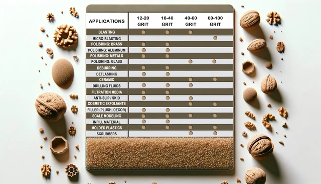 Alt view image 3 of 6 - 12-20 Grit Premium Ground Crushed Walnut Shell Media (20 LBS / 9.08 KG) Medium Grit, Vibratory Tumbling, Polish, Deburr, Pincushion Filler, Crafts, Needle Sharpening, DIY, Natural