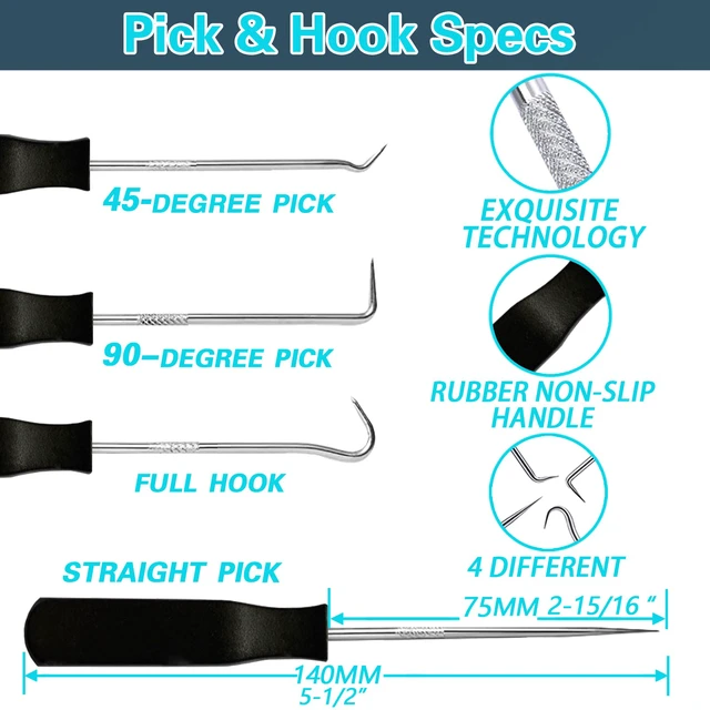 Alt view image 3 of 7 - 1228 Pcs 32 Size Clear Food Grade Silicone O Rings Assortment Kit with Pick and Hook,White Heat Resistance VMQ Seal O Ring Set Metric OD:4-32mm