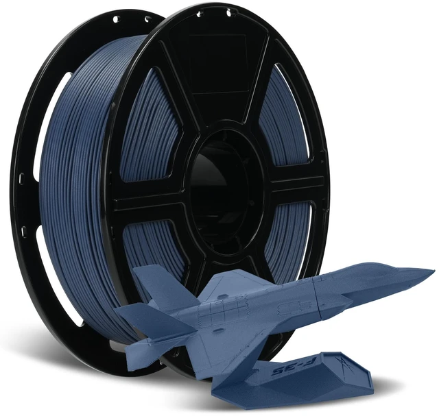 Main image of Carbon Fiber PLA Filament 1.75mm Sailor Blue, Reinforced 3D Printer Filament 1kg, Lightweight & High-Strength PLA-CF Filament, Strong & Easy to Print