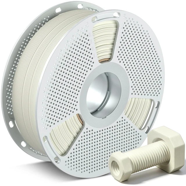 Main image of PC 3D Printer Filament 1.75mm 1KGNatural White Polycarbonate, Built for Strength & Precision, High Toughness, Superior Accuracy, Excellent Compatibility
