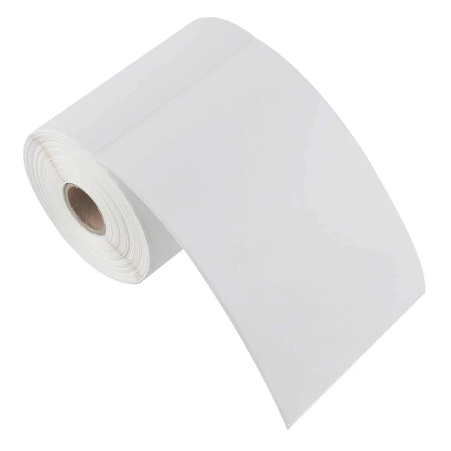 Alt view image 2 of 5 - L LIKED 4"x 6" Direct Thermal Labels White Perforated Shipping Label, 250 Labels per Roll, 2 Rolls