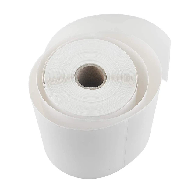 Alt view image 3 of 5 - L LIKED 4"x 6" Direct Thermal Labels White Perforated Shipping Label, 250 Labels per Roll, 2 Rolls