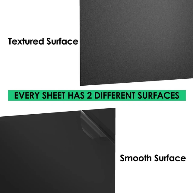 Alt view image 2 of 7 - ABS Plastic Sheet 1/8" x 24" x 18", 2 Pack Black Rigid Thermoplastic Board for Crafts, DIY Projects, Dual-Surface (Textured & Smooth)