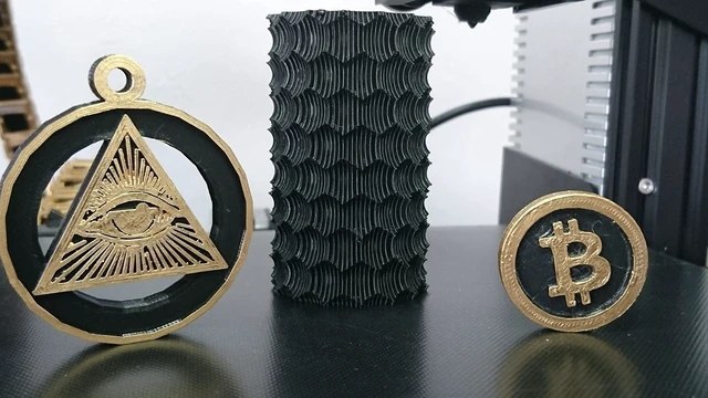 Alt view image 4 of 7 - PLA Filament 1.75mm Black 3KG, Clog-Free 3D Printer Filament Dimensional Accuracy +/- 0.02mm, Large Spool(6.6lbs) PLA 3D Printing Filament