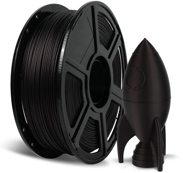 Main image of Carbon Fiber PETG Filament 1.75mm Marsala, Reinforced 3D Printer Filament 1kg, Lightweight & High-Strength PETG-CF Filament, Strong & Easy to Print