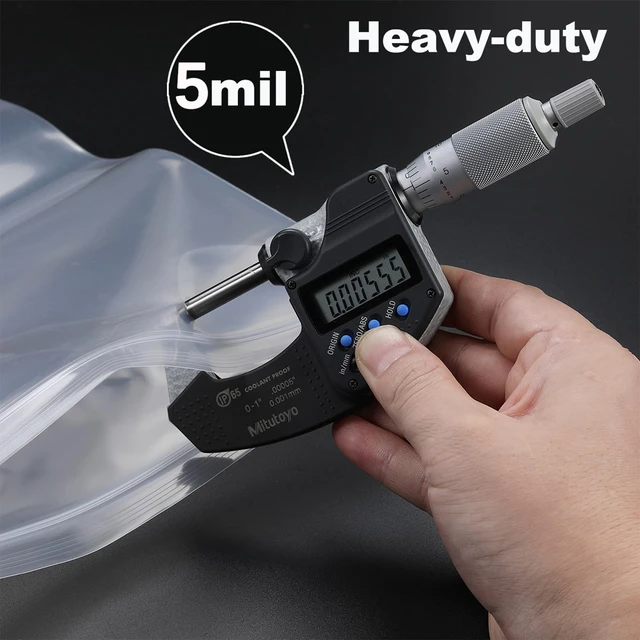 Alt view image 4 of 7 - 20PCS 14"x 18"Thick 5 Mil Reclosable Large Clear Zip Poly Lock Plastic Bags Heavy Duty Large Seal Resealable Poly Zipper lock Bags for Clothing T-Shirt Toys Snacks Moving Travel Product Storage