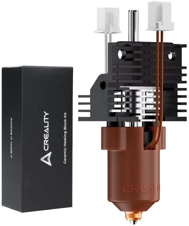 Main image of 2025 K1 SE/K1C/K1 Max/K1 Upgrade Ceramic Heating Block Kit, New Version Terminal with Buckle, K1 Series 600mm/s High-Speed Printing Hot End, Extruder Hotend for 3D Printer K1 Series