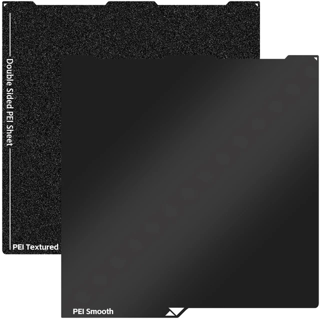 Main image of PEI Build Plate for Kobra 3,256x268mm Double Sided Smooth/Textured Sheet Printing Platform Flexible Spring Steel Sheet ONLY Compatible with ANYCUBIC Kobra 3 and Kobra 3 V2 Combo 3D Printers