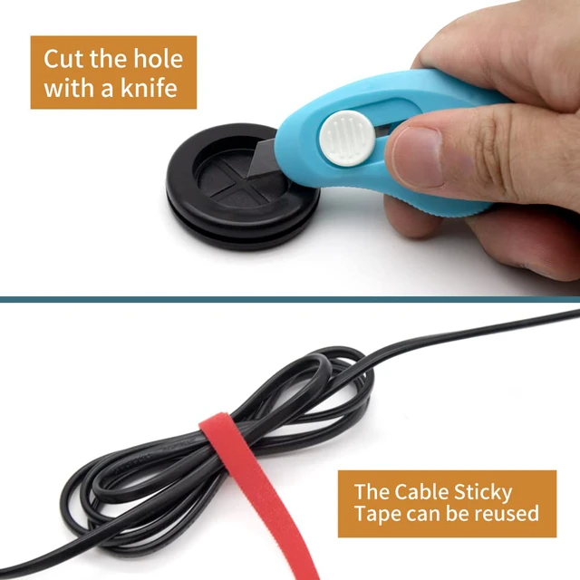 Alt view image 4 of 7 - 66Pcs Rubber Grommet Assorted Kit, Drill Hole Firewall Hole Plugs Wire Protection, 6 Sizes 1-13/16" 1-1/2" 1" 7/8" 5/8" 3/16"