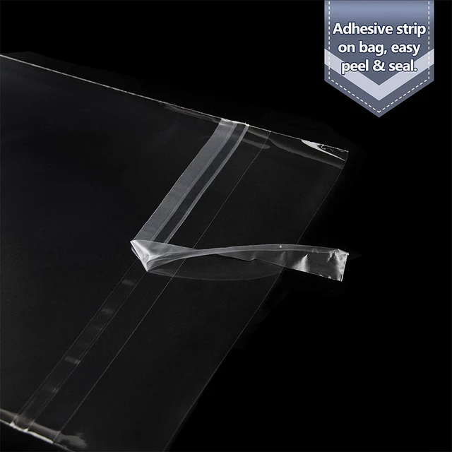 Alt view image 5 of 7 - 11x17 inches Clear Plastic Sleeve for Photos,Resealable Adhesive(100 Pack) Clear Bags for Pictures Art Prints Framing Mats Mattes (Bag Size: 11 3/7x 17 1/2 inches for 11x17 Mats)