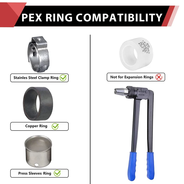 Alt view image 5 of 7 - 20PC Pex Barb Crimp Brass Fittings 1/2 Inch x 1/2 Inch NPT Male Adapter ASTM F1807,For Potable Water-PEX1807017(20)