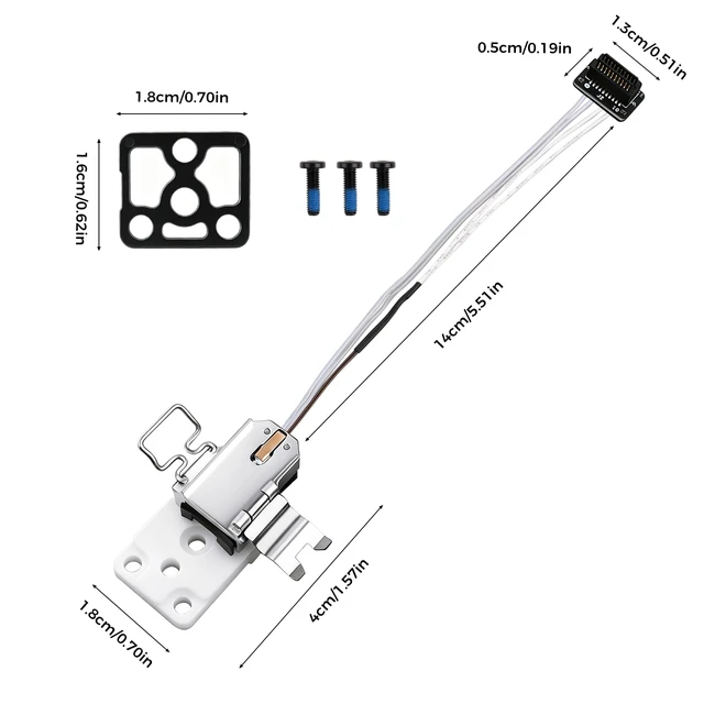 Alt view image 6 of 6 - Original A1 Mini,A1 Hotend Heating Assembly Kit 300 Quick Swap Clamp with Heater&Thermistor, Ceramic Heating Base,Nozzle Mount Clip,Print Head Parts for A1 3D Printer