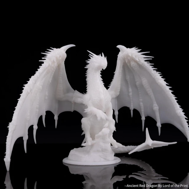Alt view image 5 of 7 - Fast ABS-Like 3D Printer Resin 405nm UV-Curing Non-Brittle High Precision 3D Printing Liquid Standard Photopolymer Resin for LCD DLP 3D Printing 8K Capable (White, 1kg)