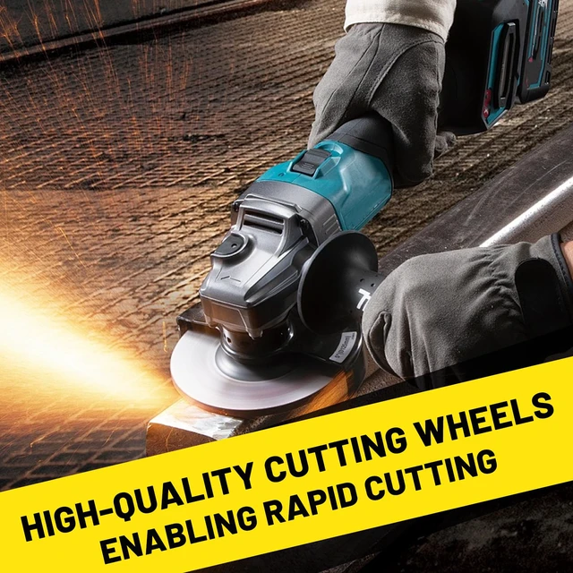 Alt view image 5 of 7 - 4 1/2 Cut Off Wheel,100 PCS Angle Grinder Cutting Disc 4-1/2" x 1/21" x 7/8" Thin Metal & Stainless Steel Cutting Wheel,Grinder Blades Professional Fast Cutting Disc