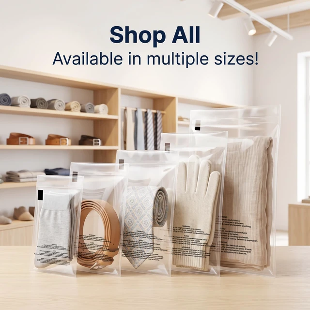 Alt view image 7 of 7 - 6 X 9 (200 Count) Self Seal Clear Poly Bags with Suffocation Warning for Packaging, Shipping - Permanent Adhesive