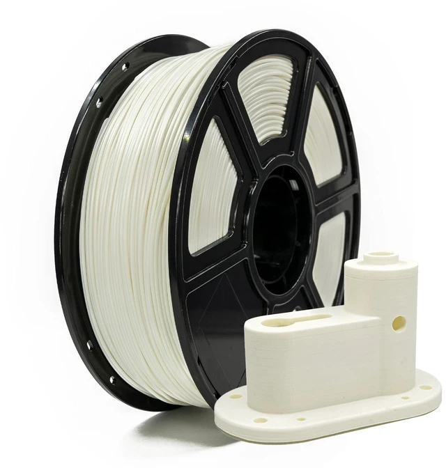 Main image of ASA Filament 1.75mm Natural, 3D Printer Filament 1kg (2.2lbs) Spool, Dimensional Accuracy +/- 0.02mm, Durable, High UV-Resistant, Perfect for Printing Outdoor Functional Parts