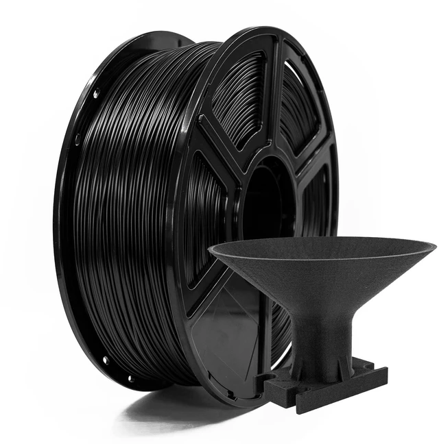 Main image of ASA Filament 1.75mm Black, 3D Printer Filament 1kg (2.2lbs) Spool, Dimensional Accuracy +/- 0.02mm, Durable, High UV-Resistant, Perfect for Printing Outdoor Functional Parts