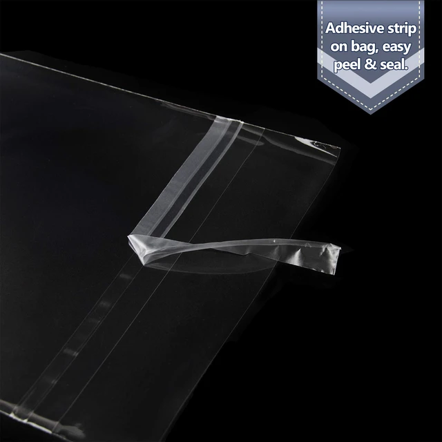 Alt view image 5 of 7 - 16x20 inches Clear Plastic Sleeve for Photos,Resealable Adhesive(100 Pack) Clear Bags for Pictures Art Prints Framing Mats Mattes (Bag Size: 16 3/8x 20 1/8 inches for 16x20 Mats)