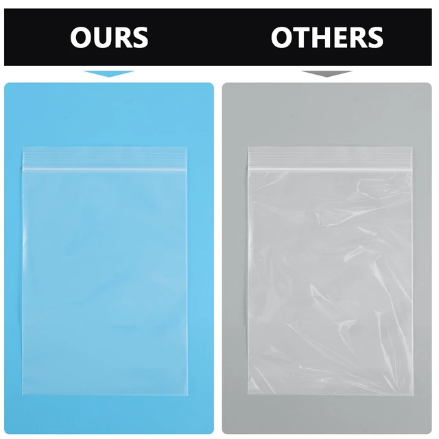 Alt view image 6 of 7 - 800 PCS 3" x 4" Small Plastic Bags for Jewelry Mini Plastic Poly Bag 2 Mil Polyethylene Zip Bags For Jewelry, Beads, Screws, Candy, Coins; Waterproof, Dustproof, Easy Open And Close