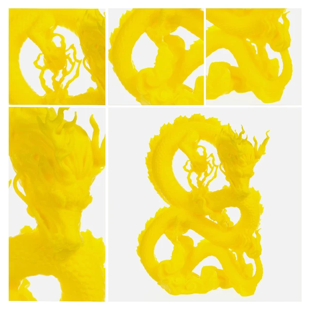 Alt view image 7 of 7 - PLA Filament 1.75mm,3D Printer Filament,1KG Yellow Cardboard Spool (2.2lbs),Dimensional Accuracy +/- 0.03 mm,Vacuum Packaging,Odor Free,Clog Free, Fit Most 3D FDM Printer